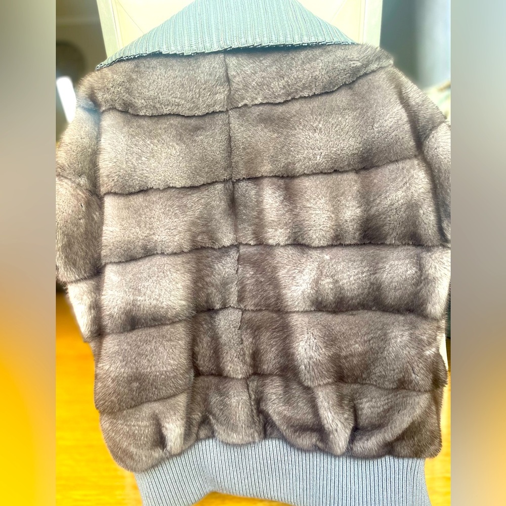SAGA FUR MINK VEST/COAT size Large/Tall